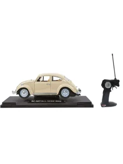 Op afstand bestuurbare auto "VW Kever RC Diecast" crème - vanaf 6 jaar