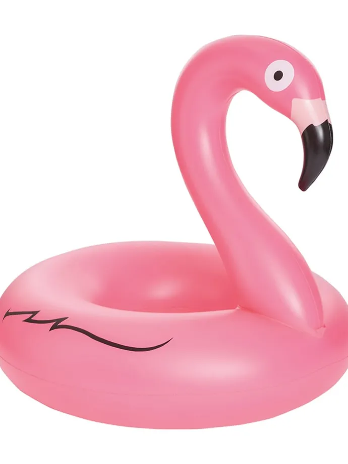 Opblaasring "Flamingo" roze - vanaf 6 jaar