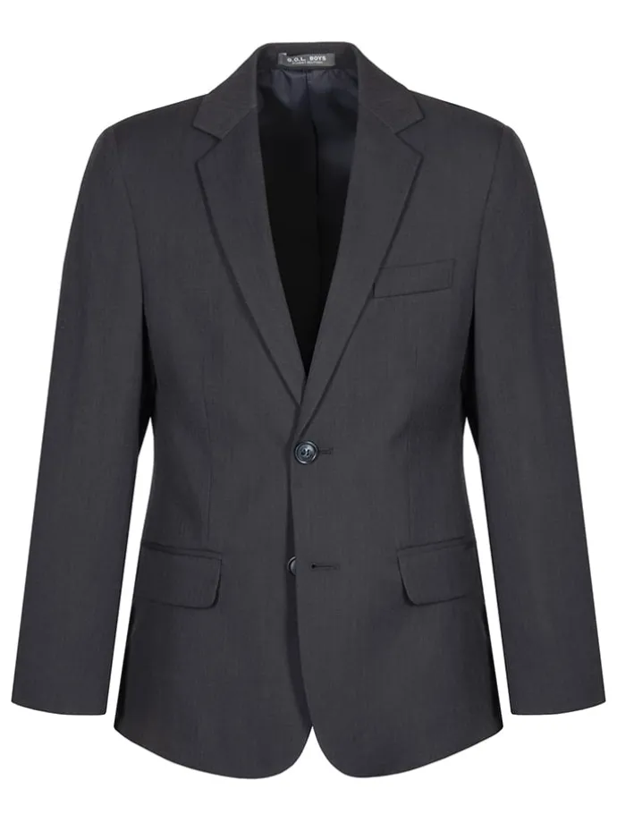 Pak - regular fit - donkergrijs