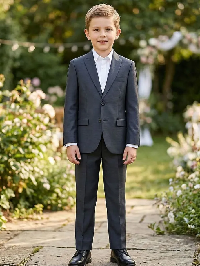 Pak - slim fit - antraciet