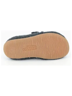 Pantoffels "Band" antraciet