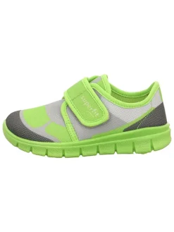 Pantoffels "Bobby" grijs/groen