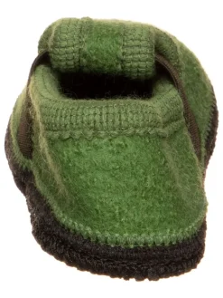 Pantoffels "Bobby" groen