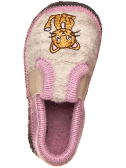 Pantoffels "Bobby Kätzchen" lichtroze