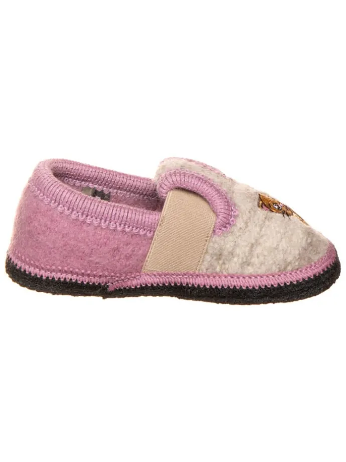 Pantoffels "Bobby Kätzchen" lichtroze