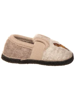 Pantoffels "Bobby Pferdchen" beige