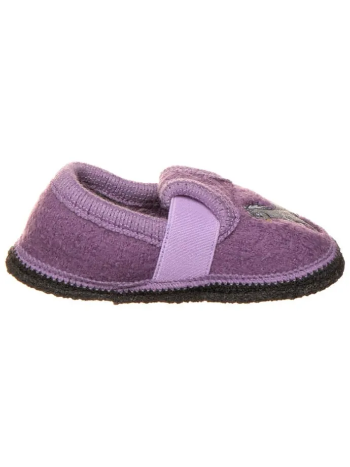 Pantoffels "Bobby Pferdchen" paars