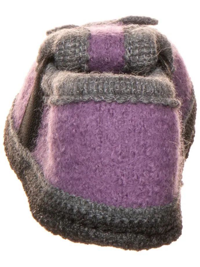 Pantoffels "Bobby Teddy" paars