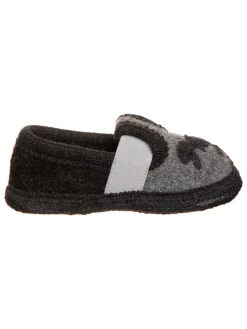 Pantoffels "Dino" grijs/antraciet