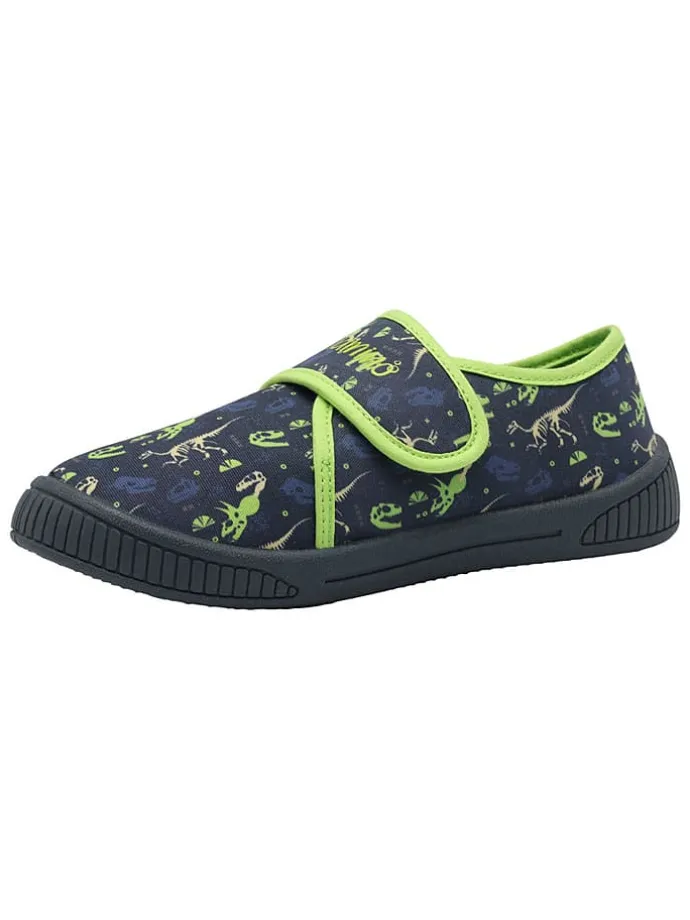 Pantoffels donkerblauw