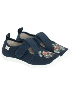Pantoffels donkerblauw