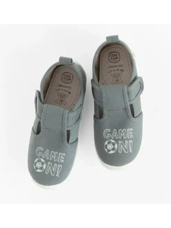 Pantoffels grijs