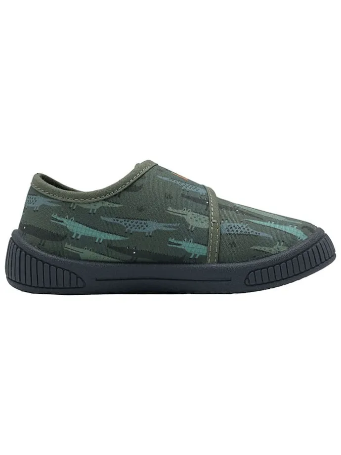 Pantoffels kaki