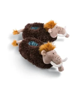 Pantoffels "Mammoet" bruin