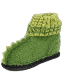 Pantoffels "Nessi" groen