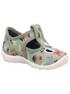 Pantoffels "Spotty" kaki