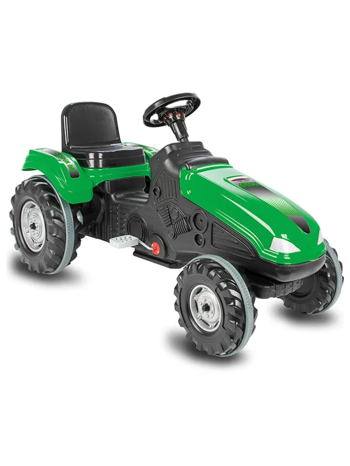 Pedaaltractor "Big Wheel" groen - vanaf 3 jaar