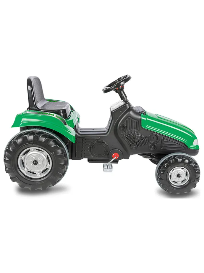 Pedaaltractor "Big Wheel" groen - vanaf 3 jaar