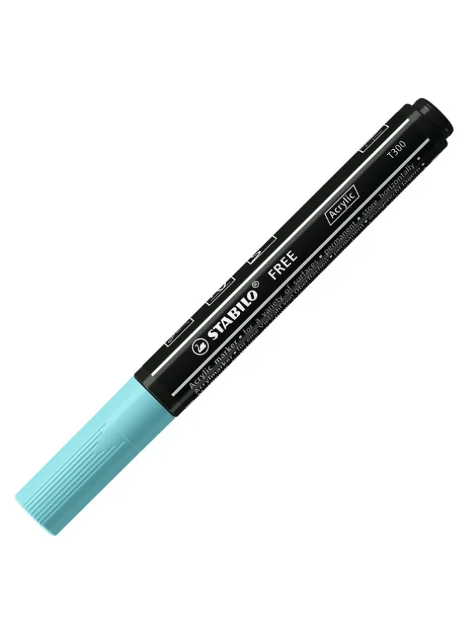 Permanentmarkers "STABILO FREE Acrylic Candy" - 5 stuks