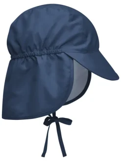 Pet met nekbescherming donkerblauw