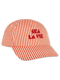 Pet "Sea La Vie" oranje/crème