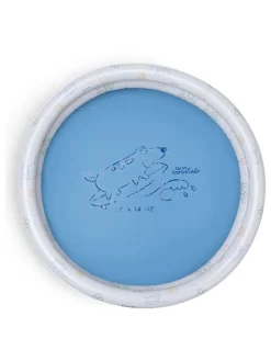 Pierenbadje "Surfer" blauw/grijs - Ø 100 cm