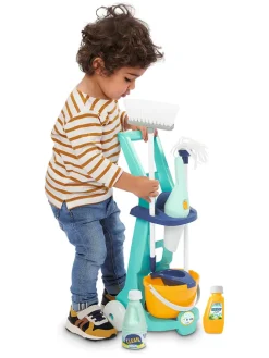 Poetswagen met handstofzuiger en accessoires - vanaf 3 jaar