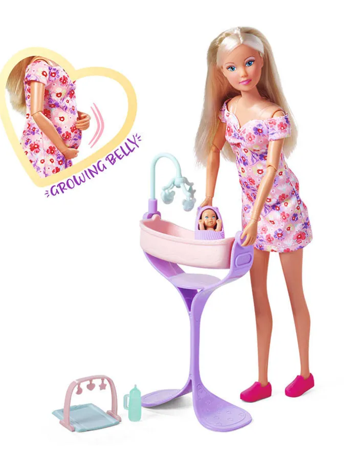 Pop "Hello Baby" met baby en accessoires - vanaf 3 jaar