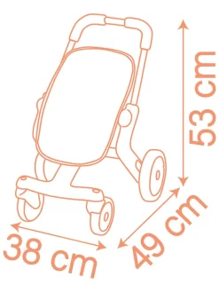 Poppenbuggy - vanaf 2 jaar