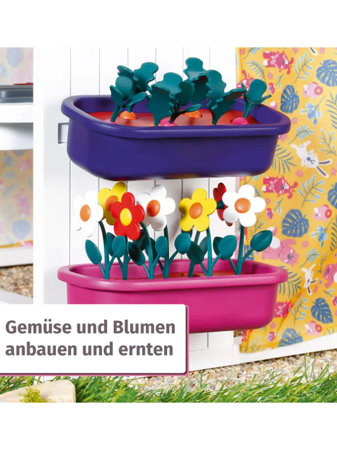 Poppenhuis "BABY born Weekend House" geel - vanaf 3 jaar