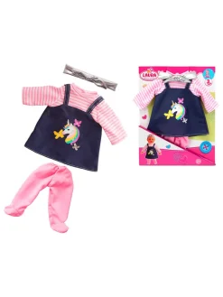 Poppenoutfit "Eenhoorn " - vanaf 3 jaar