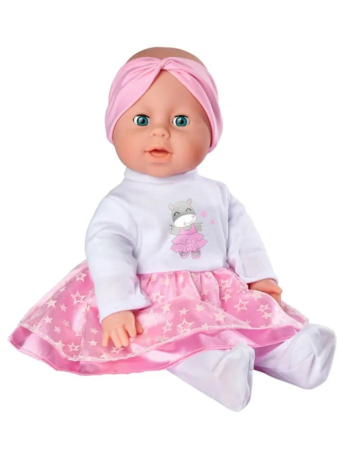 Poppenoutfit "Laura - Glitterster" - vanaf 3 jaar