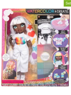 Pop "Rainbow High Watercolor & Create-Green" - vanaf 4 jaar