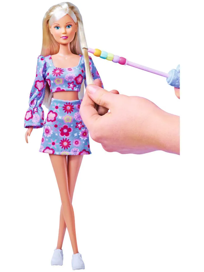 Pop "Steffi Hair Beads" met accessoires - vanaf 3 jaar