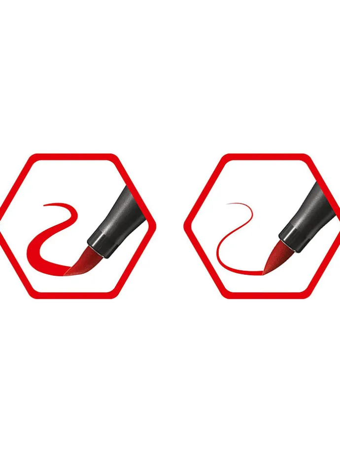 Premium viltstiften met penseelpunt "STABILO Pen 68 Brush" - 20 stuks
