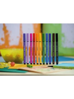 Premium viltstiften "STABILO Pen 68 Mini -#mySTABILOdesign Edition" - 12 stuks