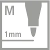Premium viltstiften "STABILO Pen 68" - 30 stuks