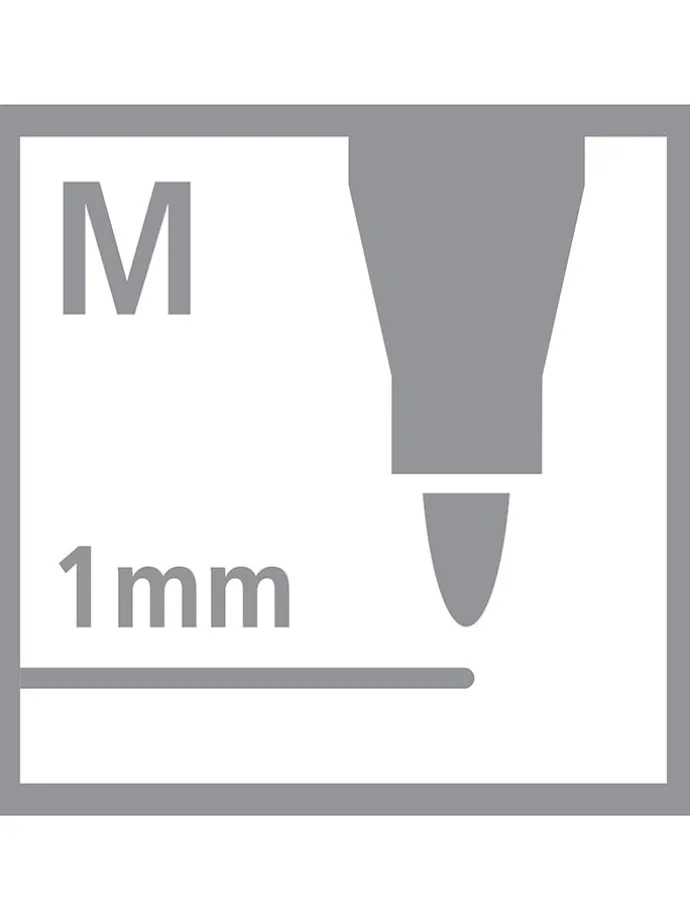 Premium viltstiften "- STABILO Pen 68" - 8 stuks