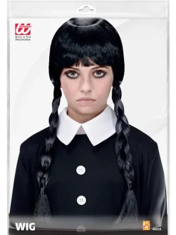 Pruik "DARK GIRL" zwart