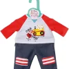 Puppenoutfit "Dolly Moda Trousers + Shirt" meerkleurig - vanaf 12 maanden