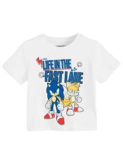 Pyjama blauw/wit
