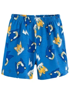 Pyjama blauw/wit