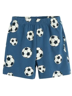 Pyjama donkerblauw/wit