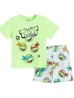 Pyjama groen/grijs