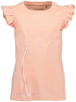 Pyjama lichtroze/donkerblauw