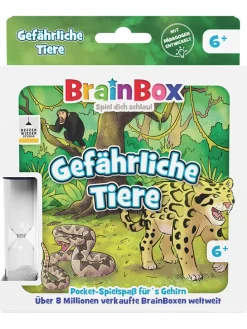 Quiz "BrainBox Pocket - Gevaarlijke dieren" - vanaf 6 jaar