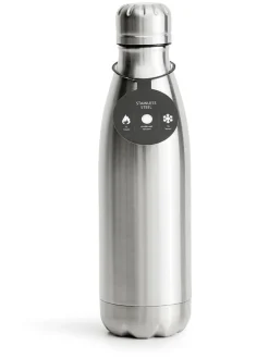 Roestvrijstalen drinkfles "Olle" zilverkleurig - 500 ml