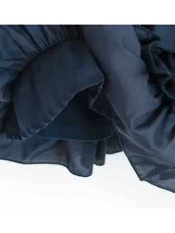 Rok donkerblauw