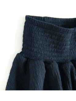 Rok donkerblauw