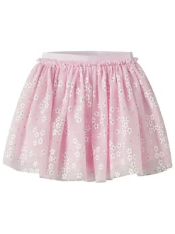 Rok "Floral" lichtroze
